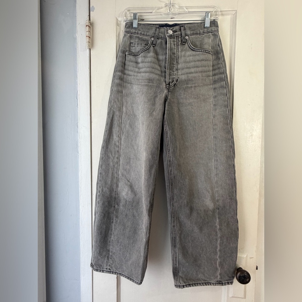 Veronica Beard Ryder Saddle Barrel Jeans 26 - Picture 6 of 13